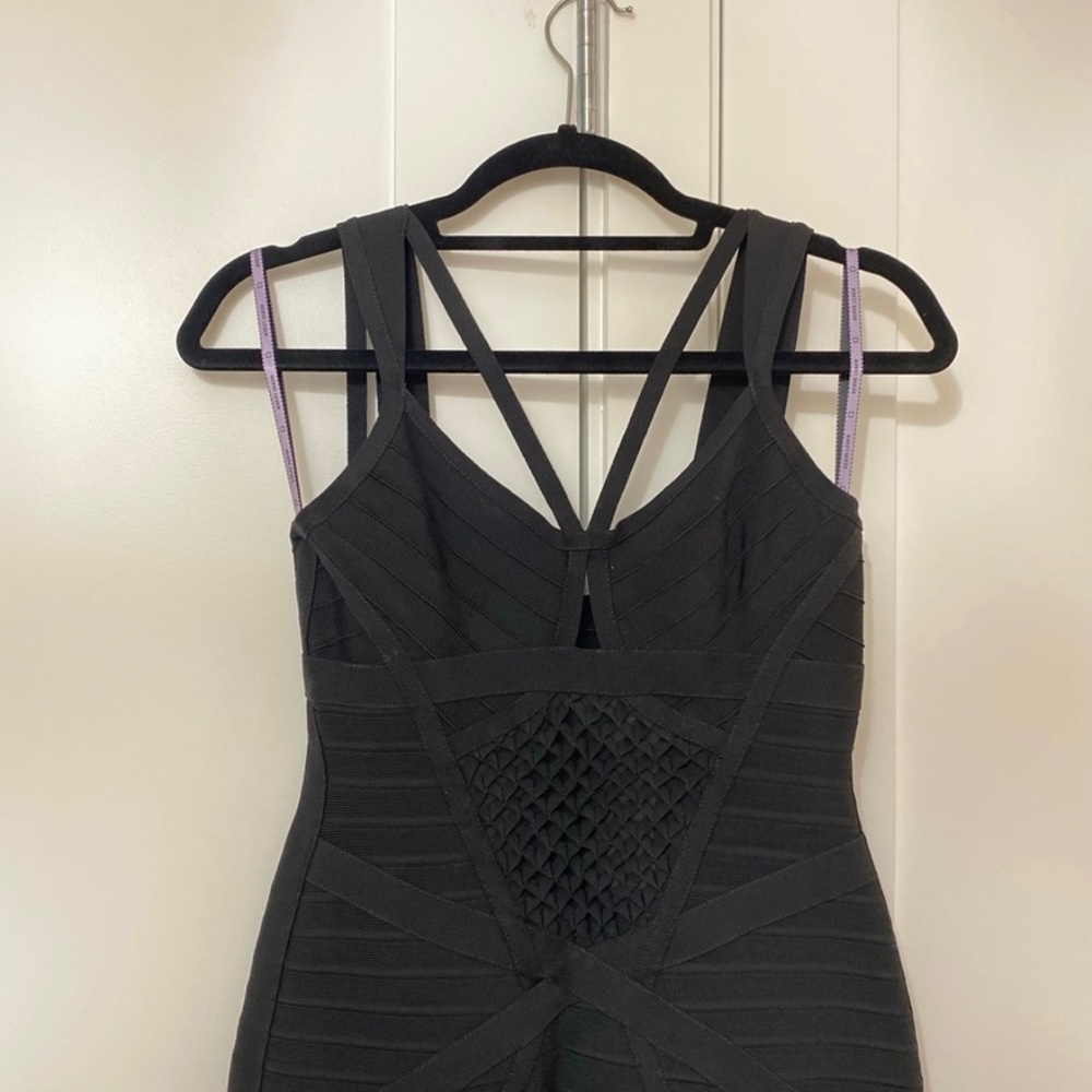 NWT Herve Leger cutout dress